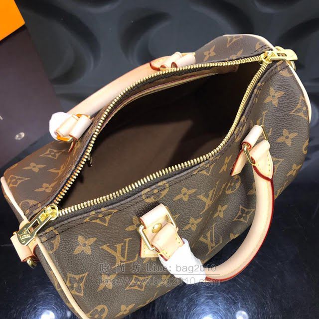 LV女包 M41113 路易威登Speedy 25手袋  LV女手提包 LV女手挎包 LV單肩斜挎包  ydh3022